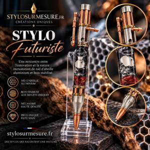 Stylo bille futuriste