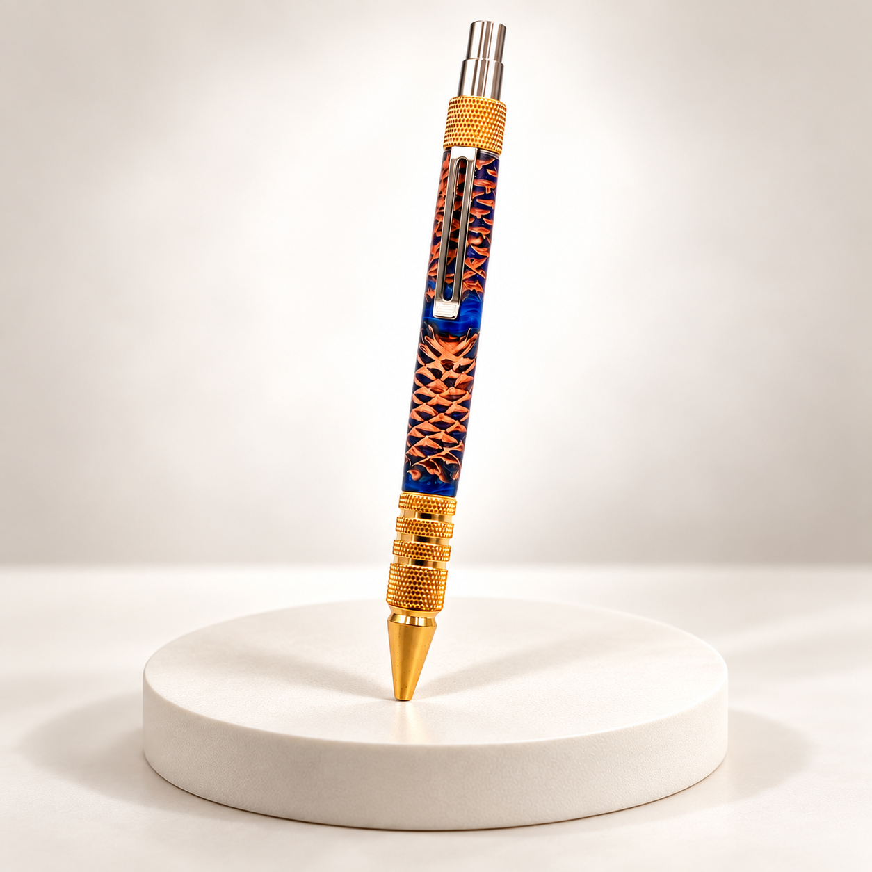 Stylo bille à clic cône de pin sabulosa – Image 2
