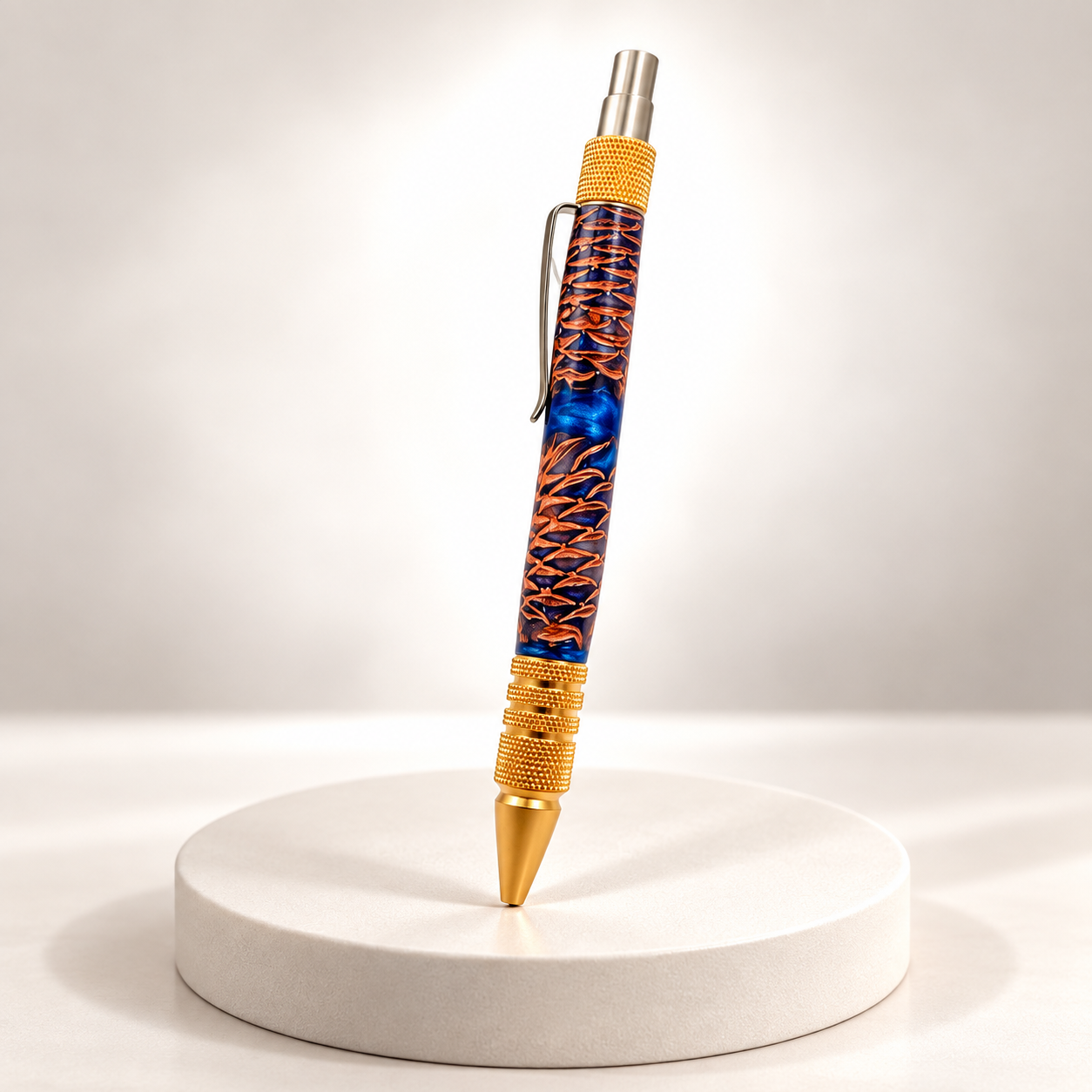 Stylo bille à clic cône de pin sabulosa – Image 3