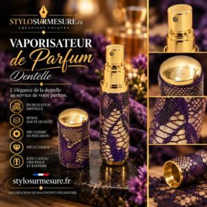 Vaporisateur de parfum dentelle