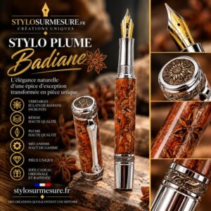 Stylo plume badiane