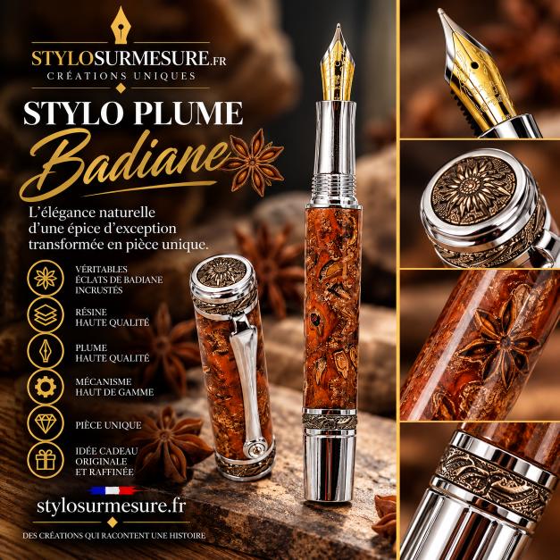 Stylo plume badiane
